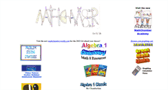 Desktop Screenshot of mathchamber.com